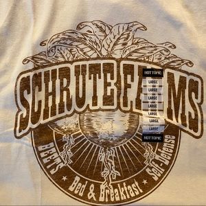 Dwight Schrute Farms T-Shirt Hot Topic Mens L
